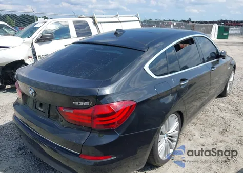 2016 BMW 535I Gran Turismo из США, поврежденный, VIN WBA5M2C5XGG498963